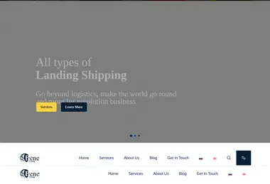 Скриншот benegroup.ge