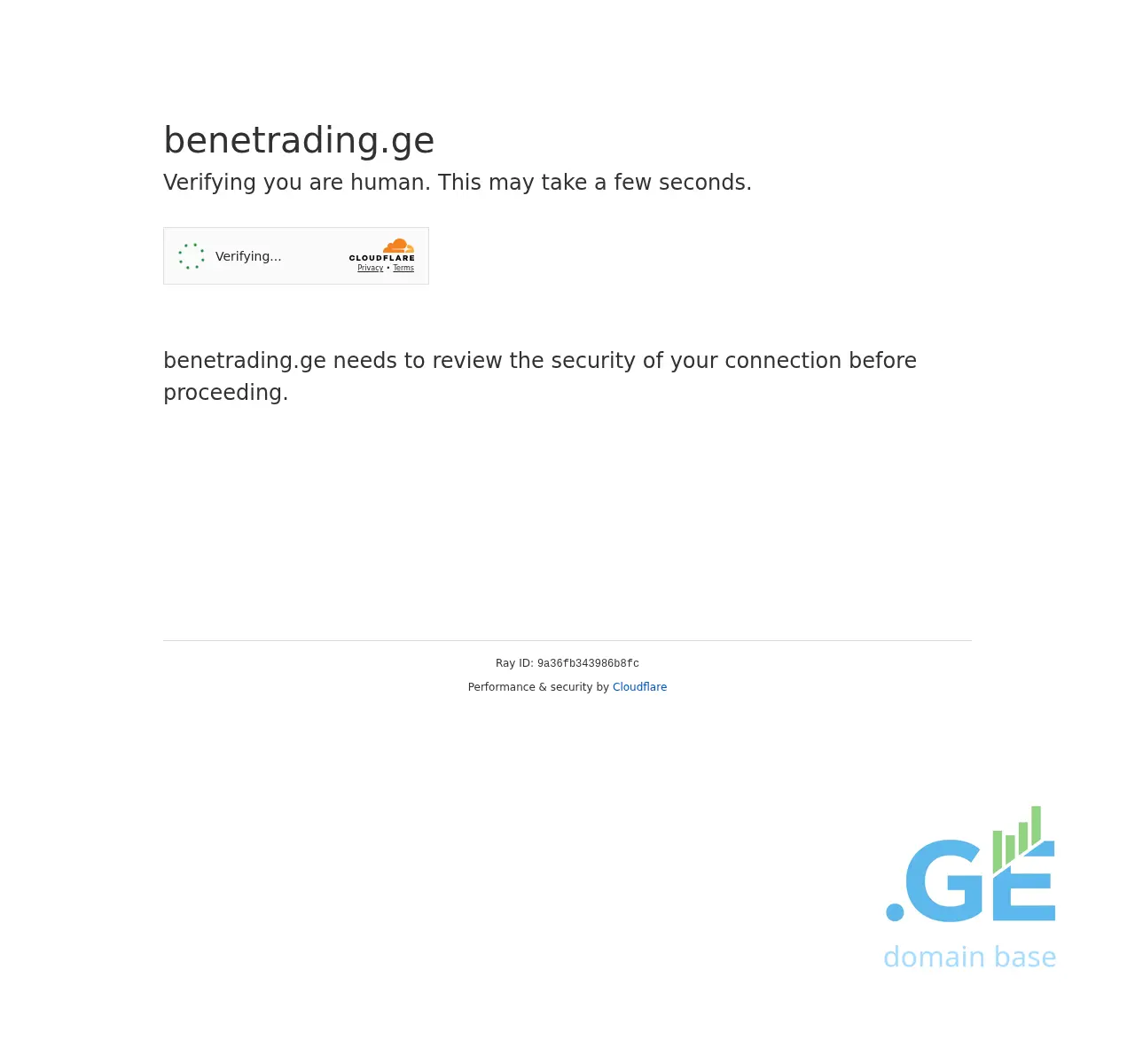 Screenshot of the site benetrading.ge at 2025-11-24