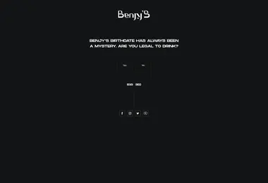 Скриншот benjys.ge