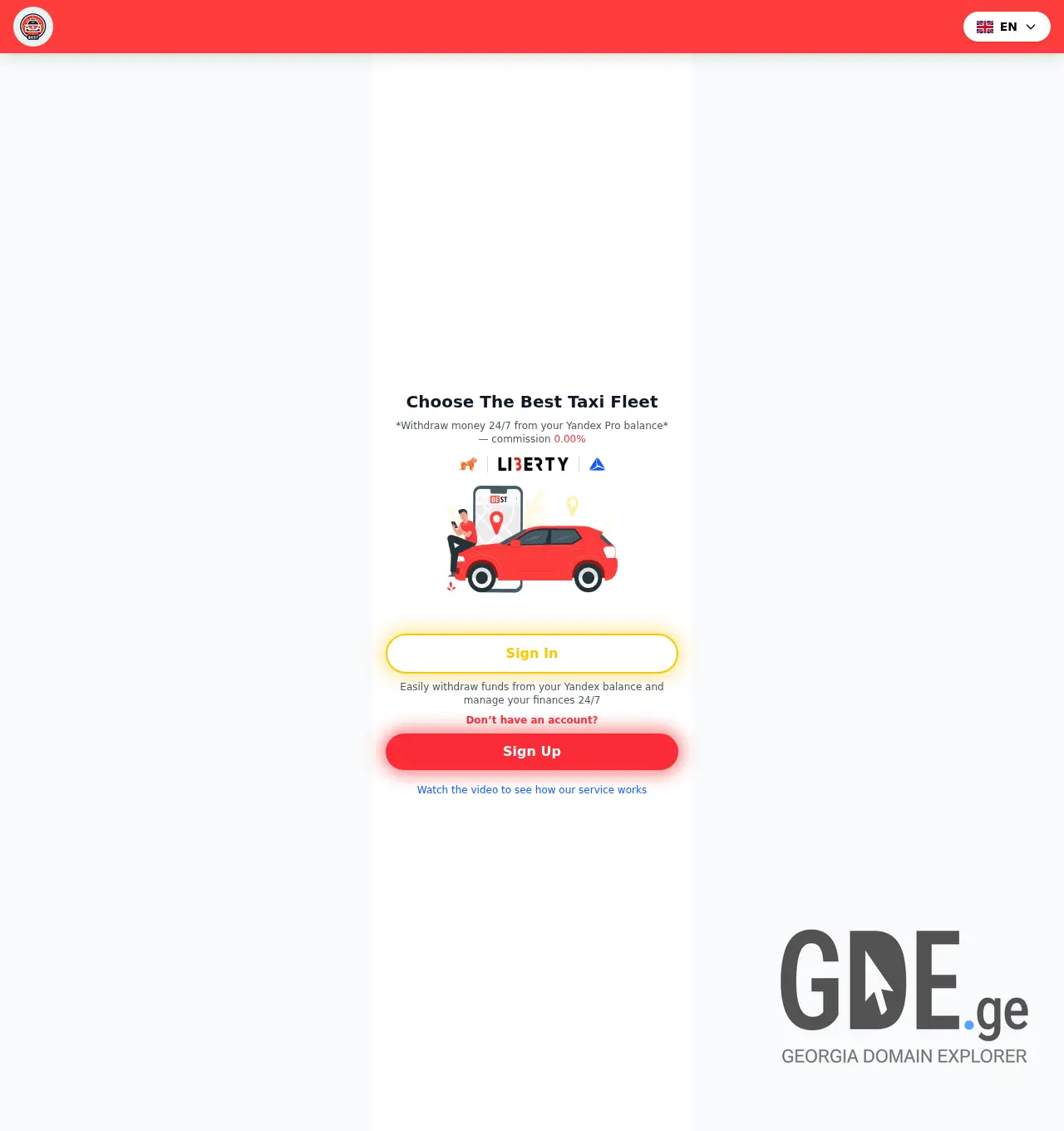 Screenshot of the site best.com.ge at 2025-11-30