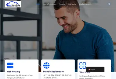 Screenshot of besthosting.ge