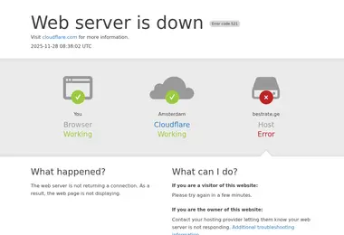 Screenshot of bestrate.ge