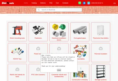 Скриншот besttools.ge