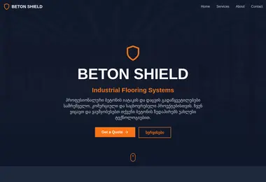 Screenshot of betonshield.ge