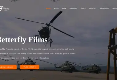 Screenshot of betterflyfilms.ge