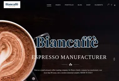 Screenshot of biancaffe.ge
