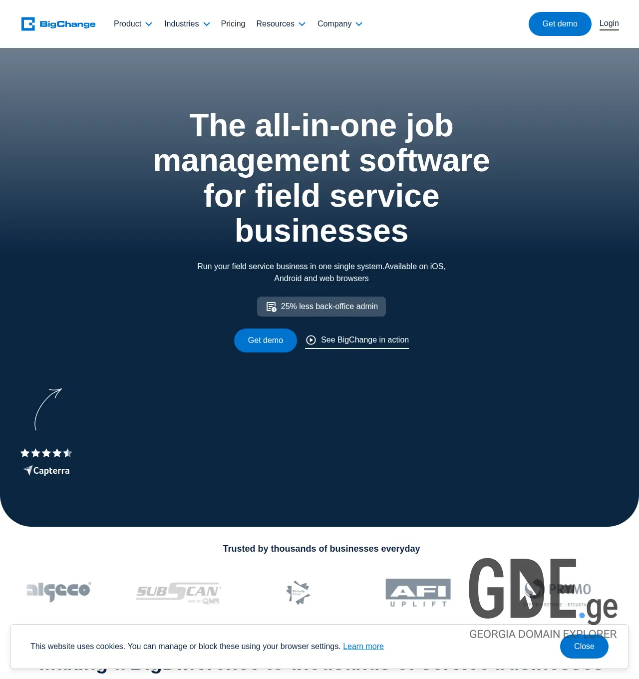 Screenshot of the site bigchan.ge at 2025-11-29