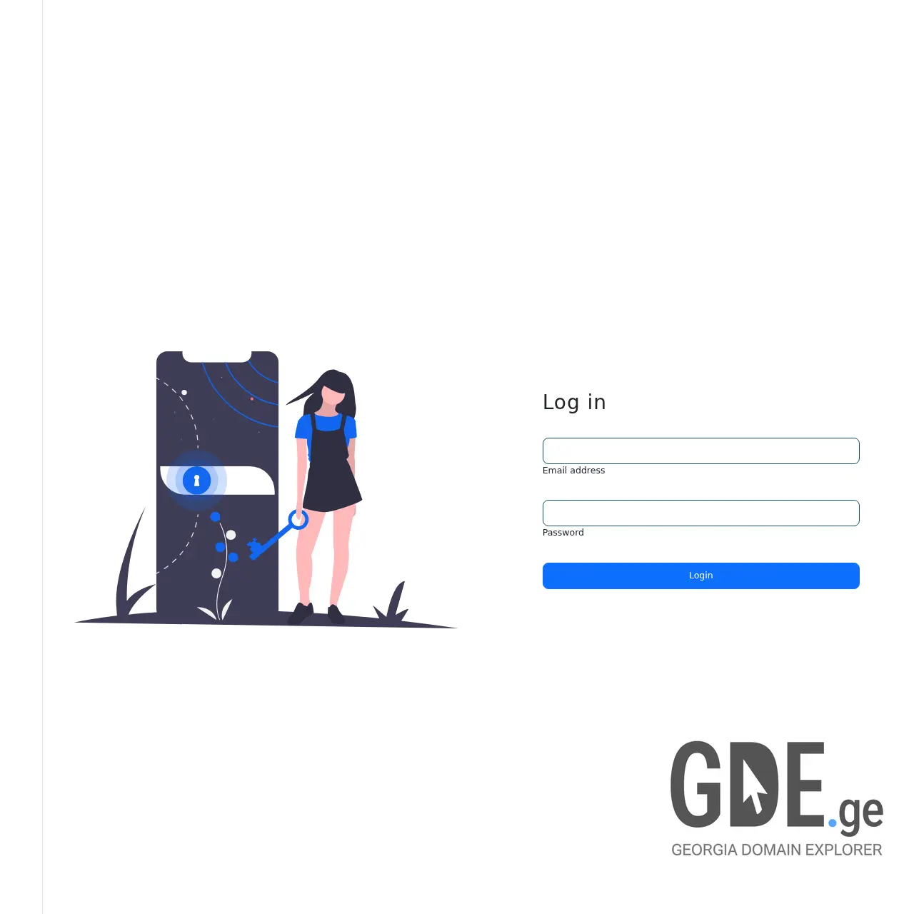 Screenshot of the site billingivf.ge at 2025-12-07