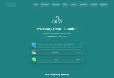 Screenshot of bionika.ge