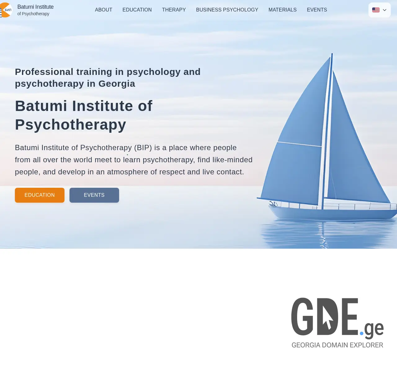 Screenshot of the site bip.ge at 2025-11-25