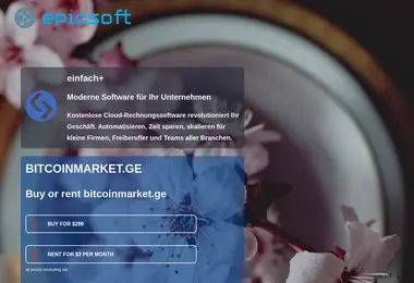Screenshot of bitcoinmarket.ge