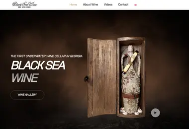 blackseawine.ge-ის ეკრანის სურათი