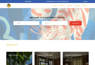 Скриншот blacktomato.ge