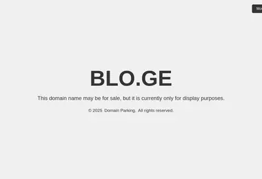 Screenshot of blo.ge