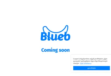 blueb.ge-ის ეკრანის სურათი