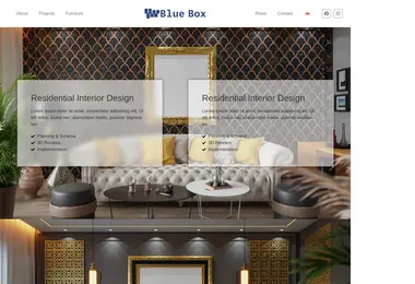 Screenshot of bluebox.ge