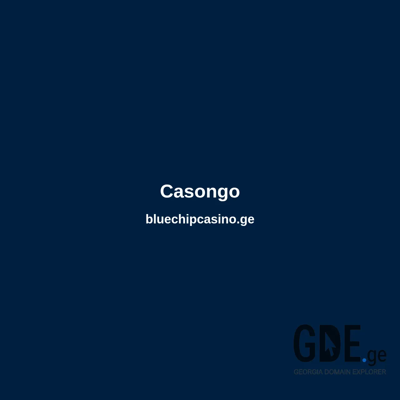 Screenshot of the site bluechipcasino.ge at 2025-12-07