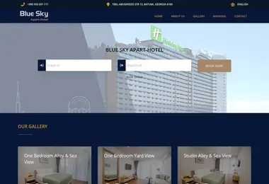 Screenshot of bluesky.ge