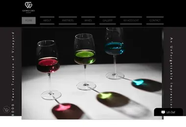 bluewine.ge-ის ეკრანის სურათი