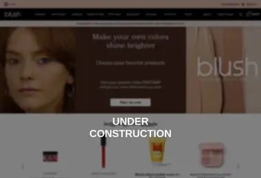 Скриншот blush.ge