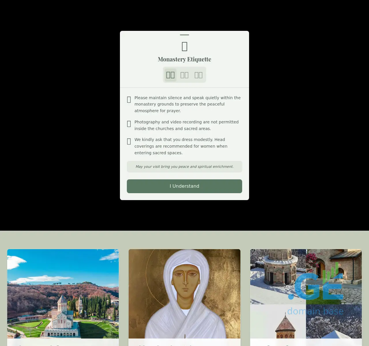 Screenshot of the site bodbeconvent.ge at 2025-10-24