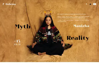 Скриншот bohema.ge