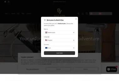 Screenshot of boldvibe.ge