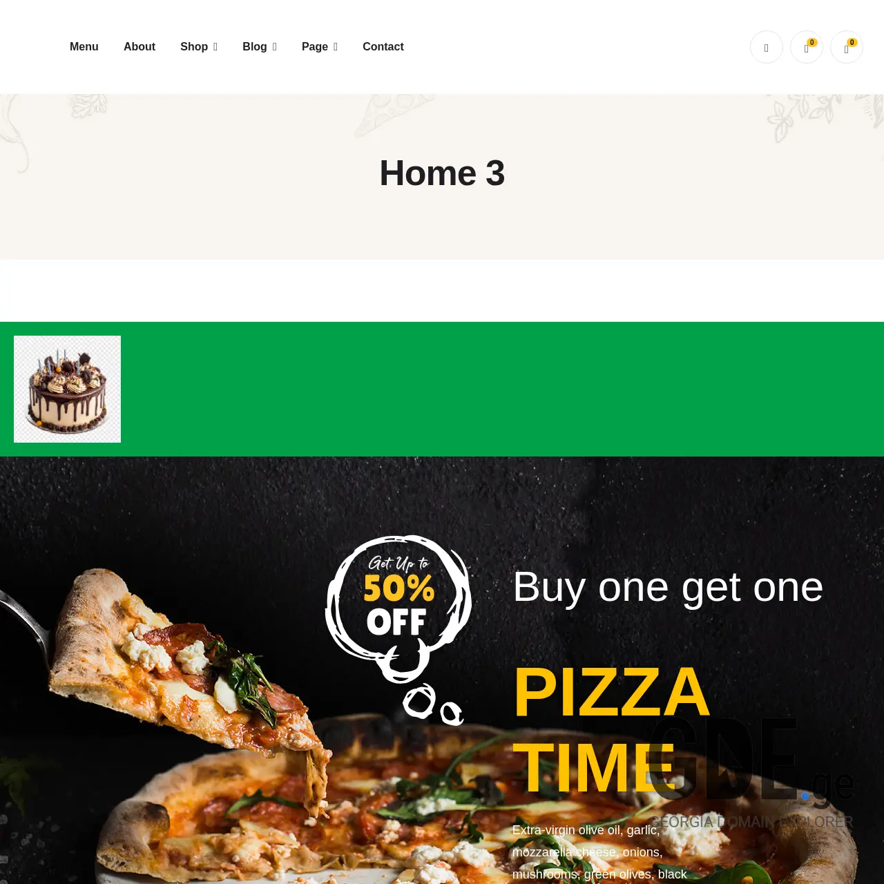 Screenshot of the site bonappetito.ge at 2025-12-08