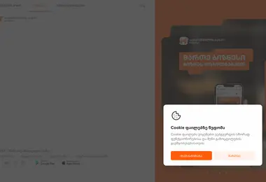 Screenshot of bonline.ge