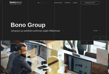 Screenshot of bono.ge