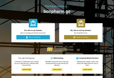 bonpharm.ge-ის ეკრანის სურათი
