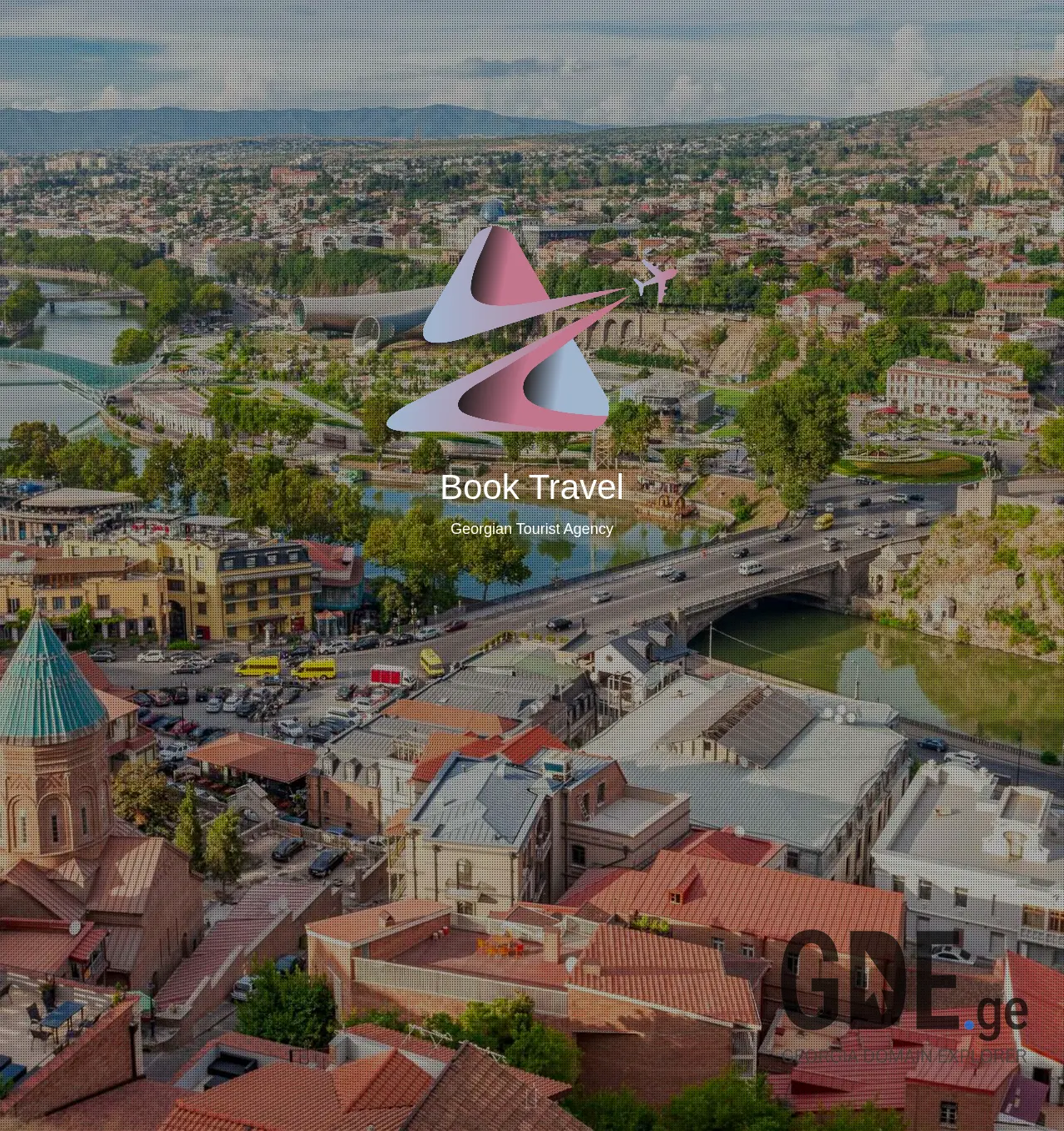 Screenshot of the site booktravel.ge at 2025-11-30