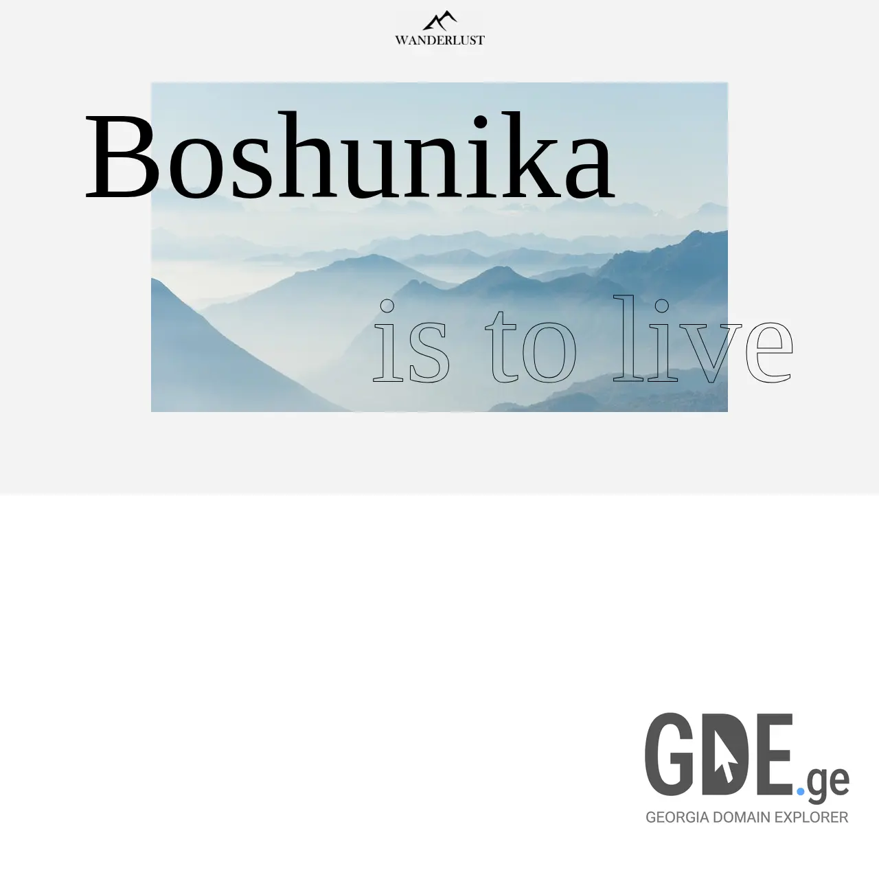 Screenshot of the site boshunika.ge at 2025-12-07