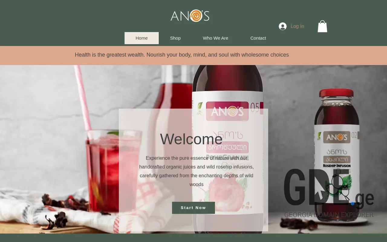 Screenshot of the site bpc.ge at 2025-11-28