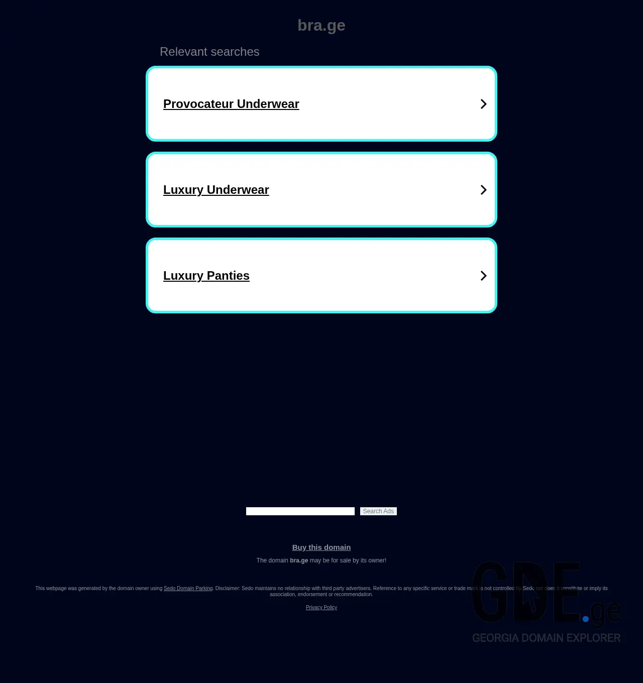 Screenshot of the site bra.ge at 2025-11-30