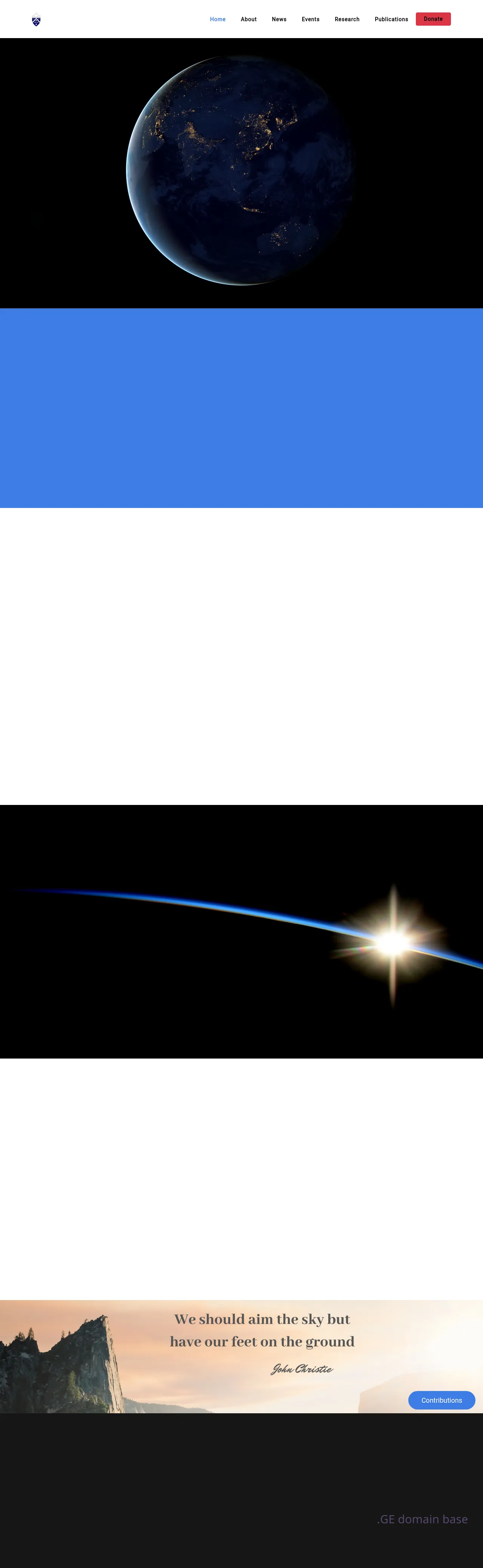 Screenshot of the site brams.ge