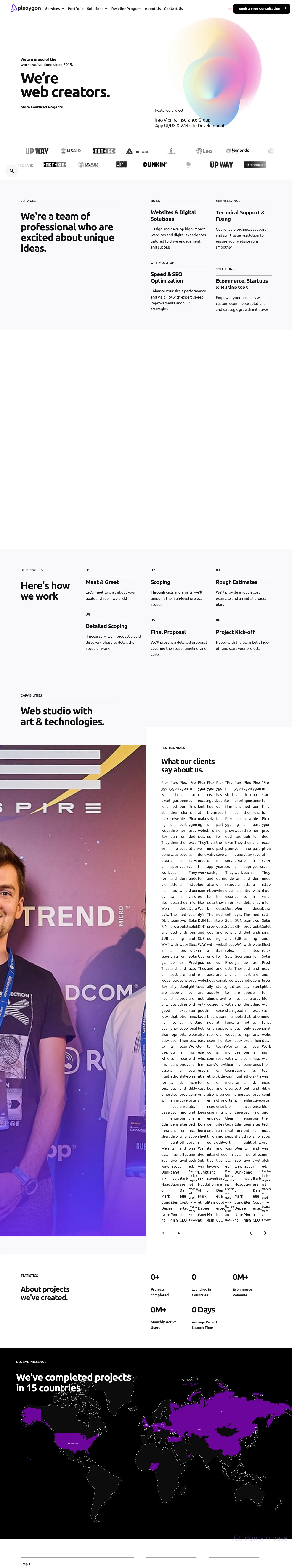 Screenshot of the site brandify.ge