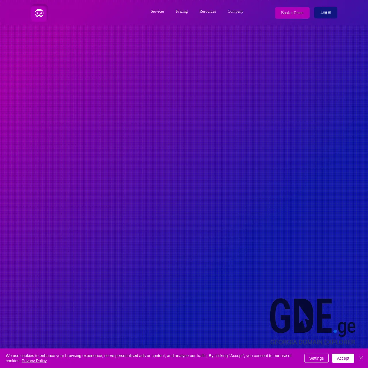 Screenshot of the site brandwise.ge at 2025-12-07
