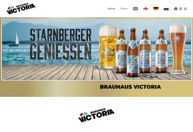 Скриншот brauhaus-victoria.ge