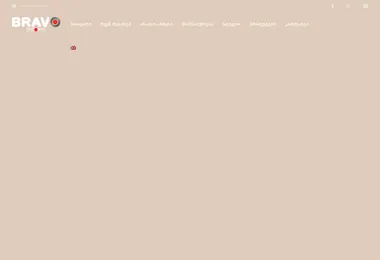 Screenshot of bravorecords.ge