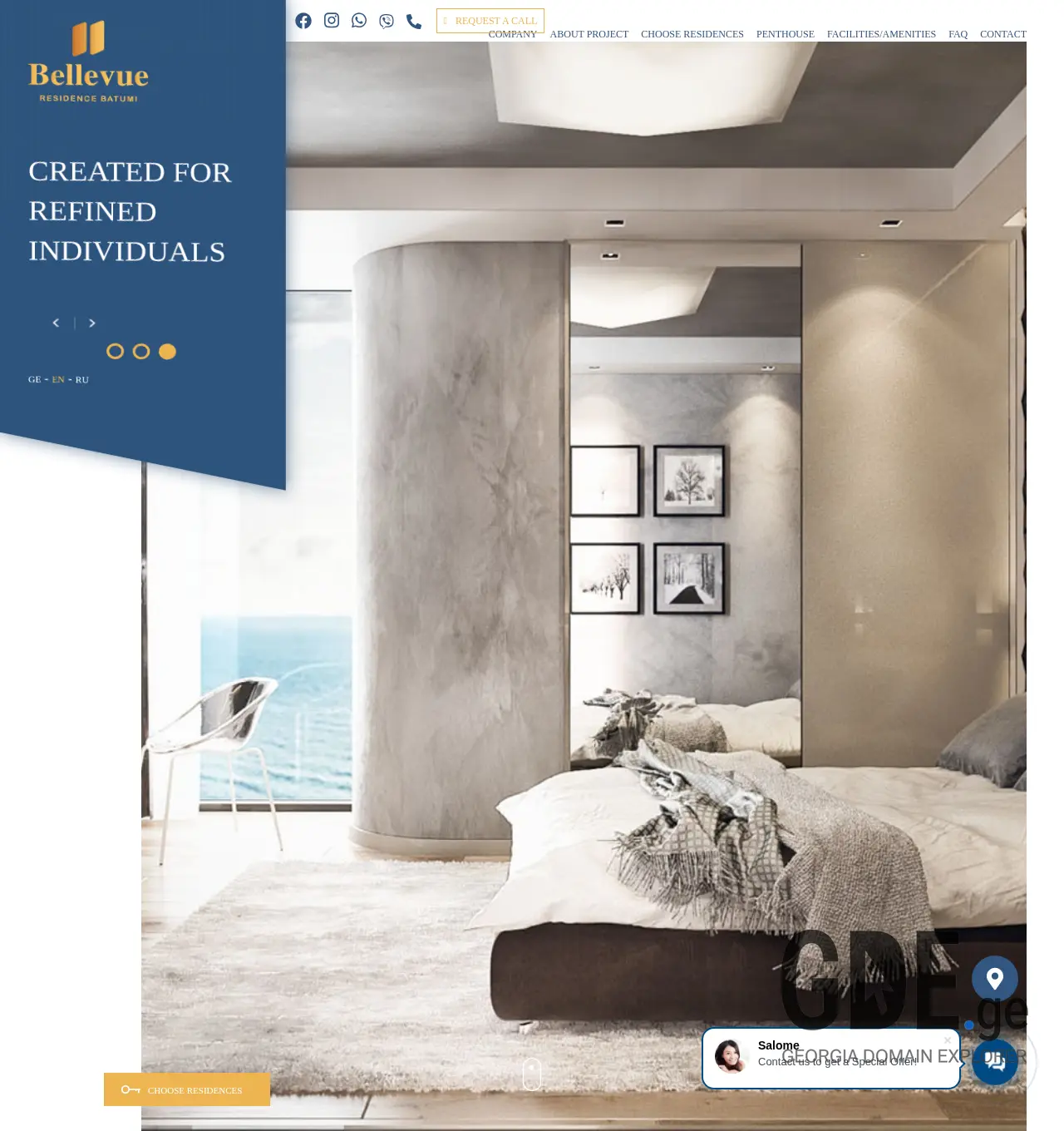 Screenshot of the site brb.ge at 2025-11-30