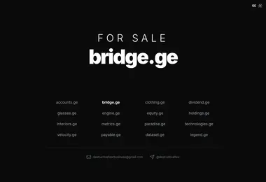 Screenshot of bridge.ge