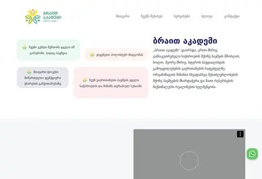 Скриншот brightacademy.ge