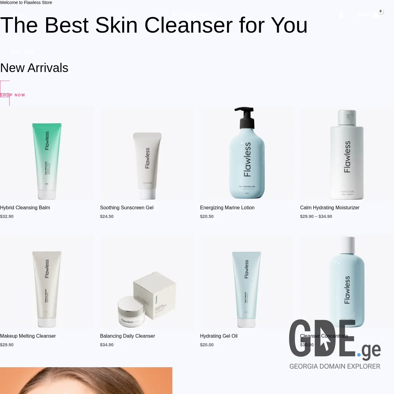 Screenshot of the site bristar.ge at 2026-02-10