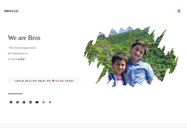 Screenshot of bros.ge