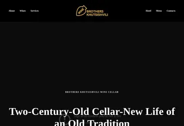 Скриншот brothers-wine.ge