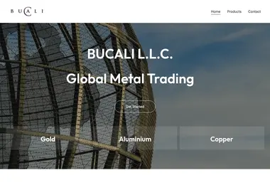 Screenshot of bucali.ge