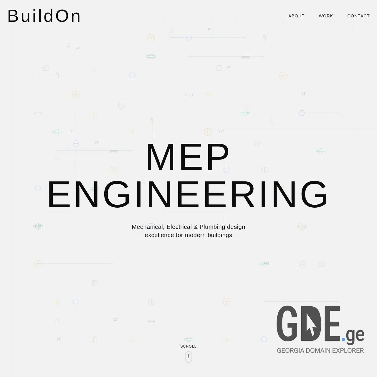 Screenshot of the site buildon.ge at 2025-12-14