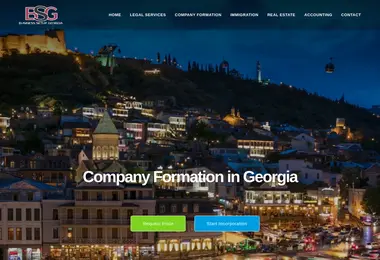 Скриншот businessregister.ge