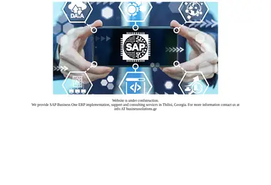 businesssolutions.ge-ის ეკრანის სურათი